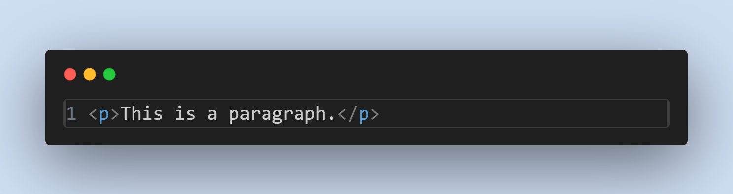 Parenthesis Html Document